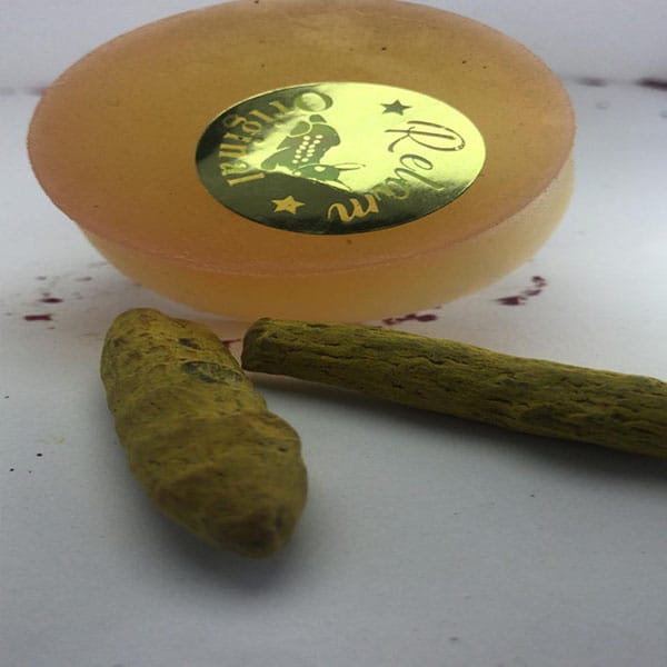 صابون الكركم 100 غم 1 صابون الكركم